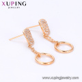 64520 Xuping wholesale Environmental Copper 18k gold filled jewelry sets ladies jewellery